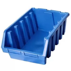 Patrol Group Ergo XL+ Box Plastic Parts Storage Stacking 333 x 500 x 187mm - Blu