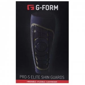 G Form Pro S Shin Guards - Black/Yellow