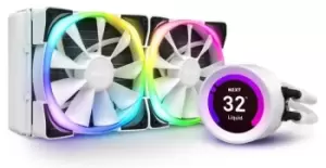NZXT Kraken Z53 White RGB LCD All In One 240mm Intel/AMD CPU Water Cooler