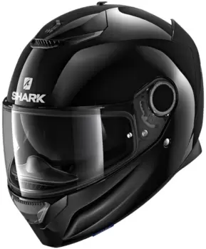 Shark Spartan Blank Helmet, black, Size XL, black, Size XL