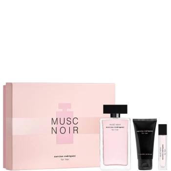 Narciso Rodriguez For Her Musc Noir Gift Set 100ml Eau Parfum + 50ml Body Lotion + 10ml Eau Parfum