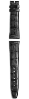 IWC Strap Alligator Black For Pin Buckle XS