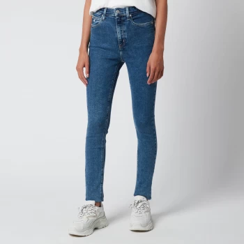 Calvin Klein Jeans Womens High Rise Skinny Jeans - Denim Medium - W27