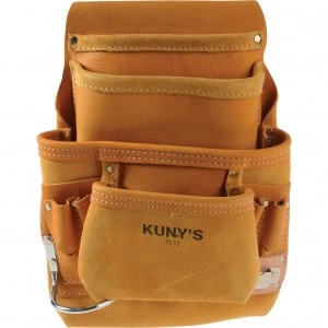 Kunys 10 Pocket Carpenters Nail Tool Bag