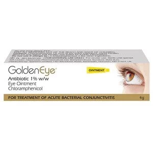 Golden Eye Antibiotic Eye Ointment 1 percent 4g