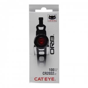 CATEYE Orb Rear Battery Light Polished Black