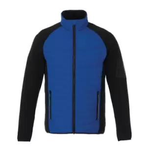 Elevate Mens Banff Hybrid Insulated Jacket (S) (Blue)