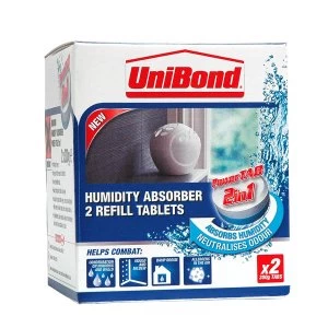 UniBond Humidity Absorber Refills - Pack of 2