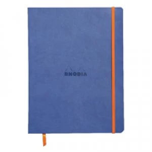 Rhodiarama Soft Cover 190x250mm 160 Pages Sapphire Notebook 117508C