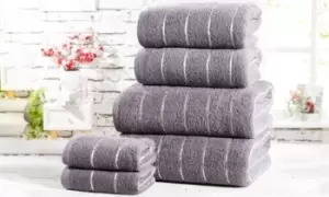 Rapport Home 500gsm Towel Bale: Two Piece Bath Sheet Set/White