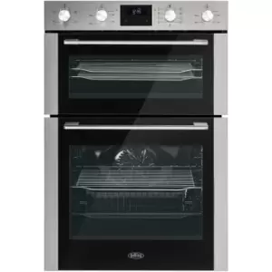Belling Built In Double Oven with Catalytic Liners - Stainless Steel