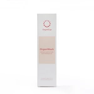 OrganiWash, Mild cleanser for menstrual cup and body, 75ml.