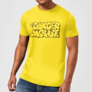 Danger Mouse Target Mens T-Shirt - Yellow - L - Yellow