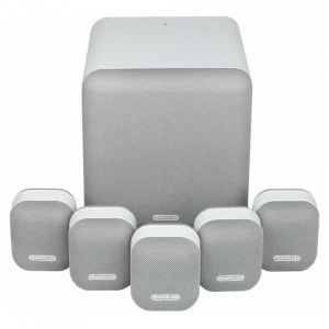 Monitor Audio Mass 5.1 Gen 2 Surround Sound Speaker System in Mist White Includes 5 Year Warranty