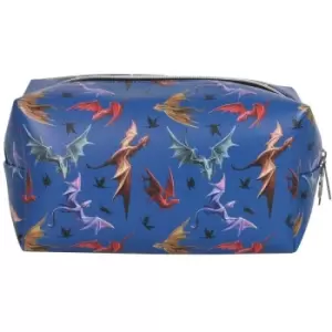 Dragon Toiletry Bag (One Size) (Cobalt Blue) - Anne Stokes