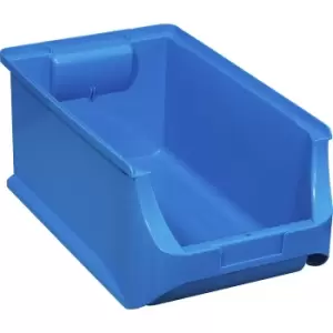 Open fronted storage bin, LxWxH 355 x 205 x 150 mm, pack of 12, blue