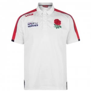 VX-3 Help For Heroes England Polo Shirt Mens - White