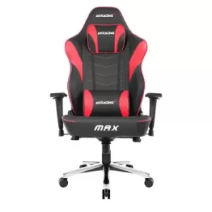 AKRacing MAX BK/RD PC gaming chair Upholstered padded seat Black Red