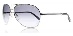 Tom Ford Charles Sunglasses Silver 753 62mm