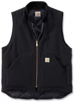 Carhartt Duck Arctic Quilt Lined Vest, black, Size 2XL, black, Size 2XL