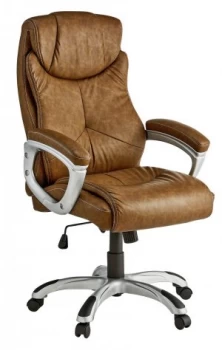 X Rocker Executive Office Chair with Sound Brown