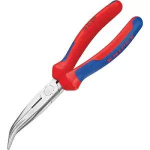 Knipex 26 22 200 T Snipe Nose Plier, Curved, 200Mm