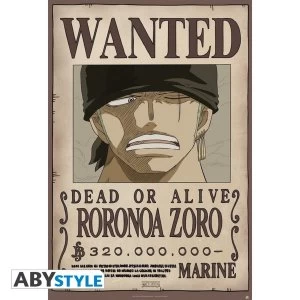 One Piece - Wanted Zoro New Maxi Poster