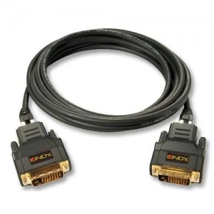 Lindy 30m DVI-D Cable DVI cable Black