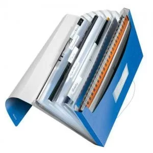 Leitz WOW Project File A4 Polypropylene 250 Sheet Capacity Blue