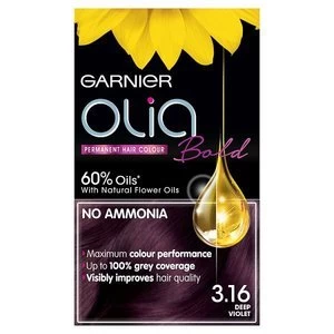 Garnier Olia 3.16 Deep Violet Permanent Hair Dye Purple