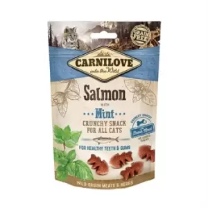Carnilove Cat Crunchy Snacks 50g - Salmon with Mint