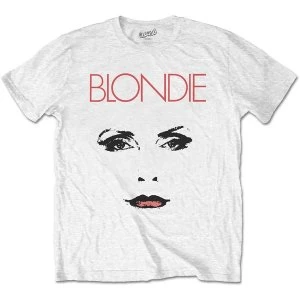 Blondie - Staredown Mens Large T-Shirt - White