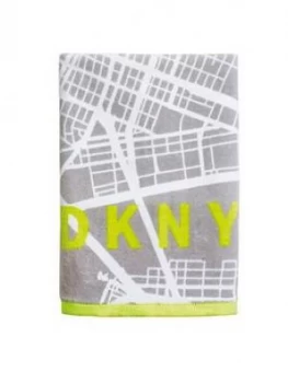 DKNY City Map Hand Towel