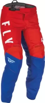 Fly Racing F-16 Motocross Pants, white-red-blue, Size 32, white-red-blue, Size 32