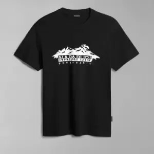 Napapijri Racing Logo-Print Cotton-Jersey T-Shirt - XXL