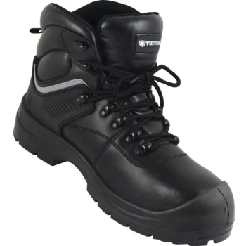 S3 Water Resistant Safety Boots, Black, Size 8 - Tuffsafe