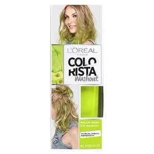 Colorista Washout Lime Green Semi-Permanent Hair Dye