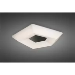 City ceiling light 19W LED Small 3000K, 1900lm, polished chrome / arylic white