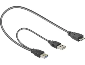 DeLOCK 82909 USB cable 0.2 m USB 3.2 Gen 1 (3.1 Gen 1) USB A...