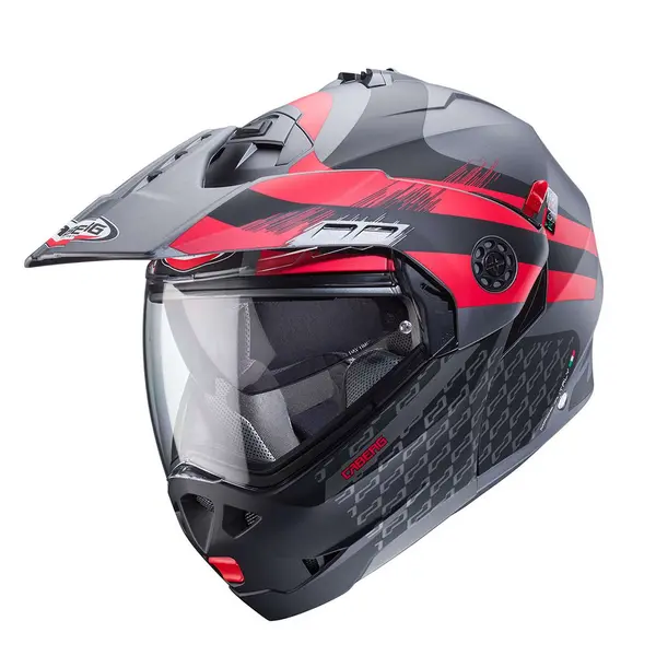 Caberg Tourmax X Sarabe Gray Red Modular Helmet Size XL