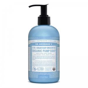 Dr Bronner Dr Bronner Baby Unscented Organic Pump Soap 355ml