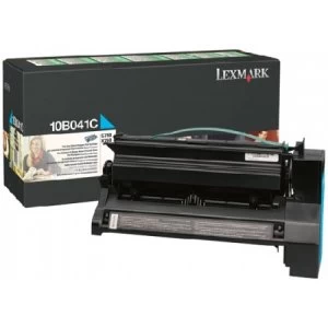 Lexmark 10B041C Cyan Laser Toner Ink Cartridge