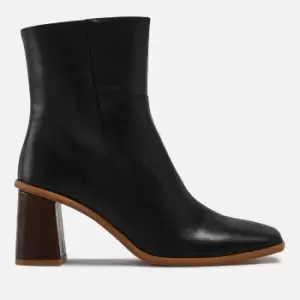 ALOHAS West Leather Heeled Ankle Boots - UK 4