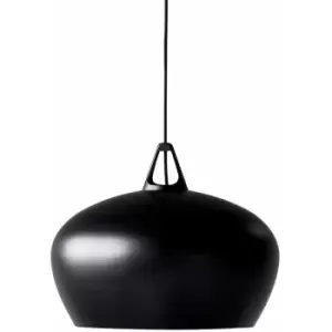 Nordlux Belly 46cm Dome Pendant Ceiling Light Black, E27