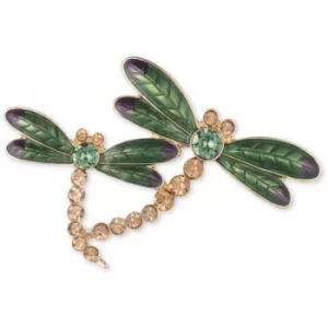 Ladies Anne Klein Gold Plated Dragonfly Brooch