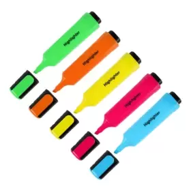 Highlighter Value Pack - Assorted Colours (5 Pack)