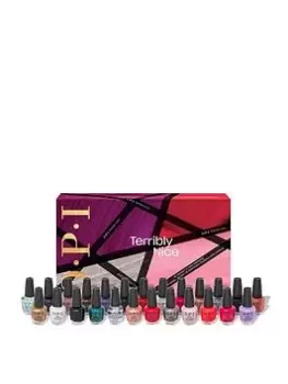 OPI Terribly Nice Holiday Collection, Nail Lacquer Mini 25 PC Advent Calendar 25 x 3.75ml One Colour, Women