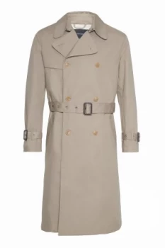 Mens French Connection Waterproof Trench Coat Marine