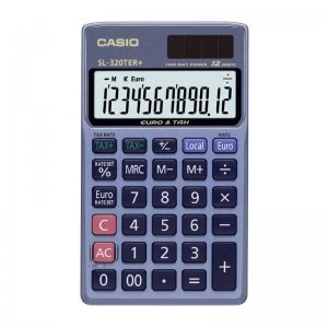 Casio Pocket Calculator with Tax Function SL320TER