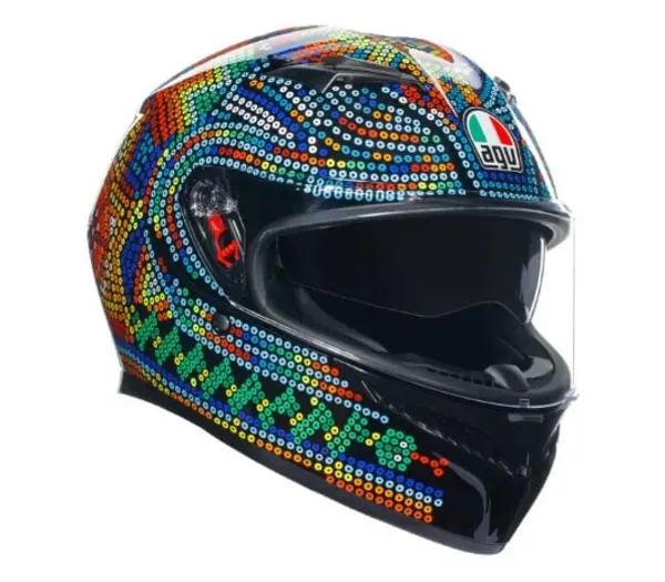 AGV K3 E2206 Mplk Rossi Winter Test 2018 001 Full Face helmet Size 2XL